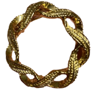 Lost in the 🔥 Vintage Gerry’s Gold Tone Wreath Brooch